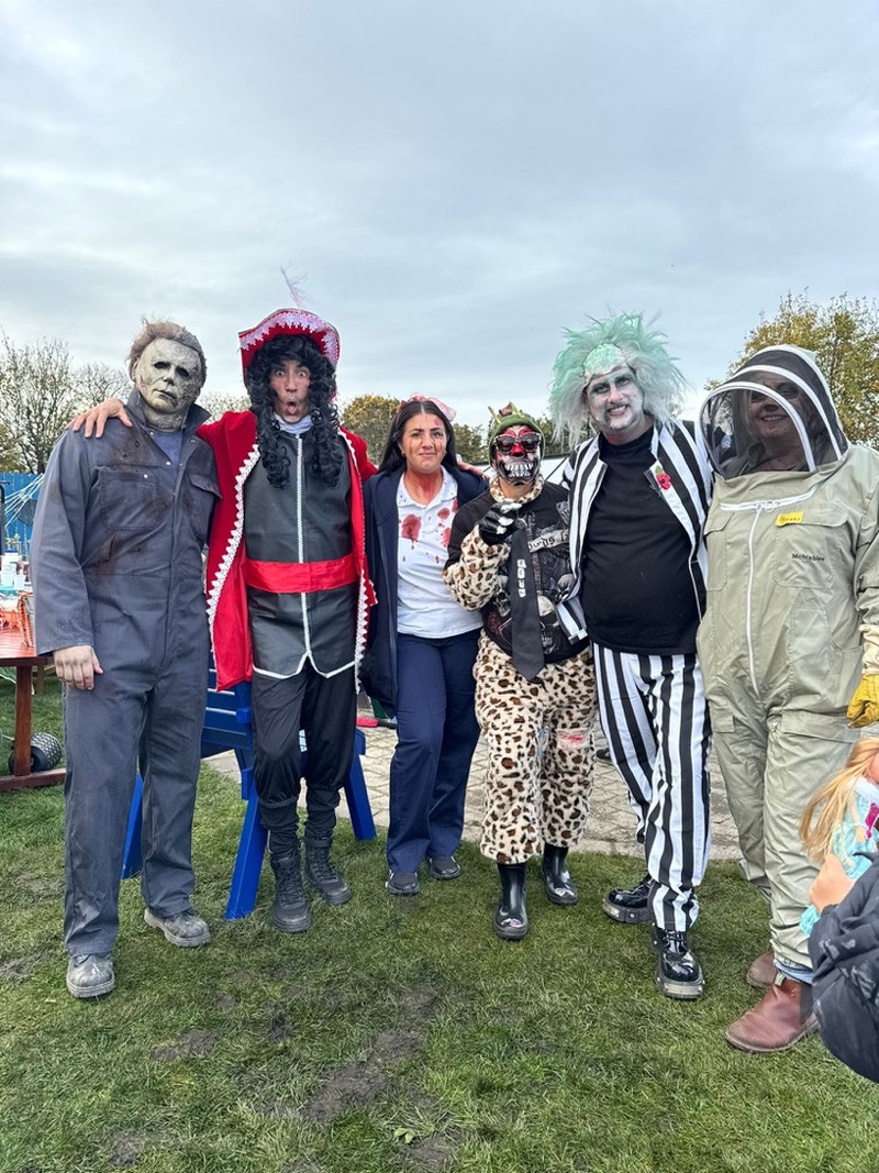 Other image for Halloween fundraiser helps allotments bounce back from vandalism